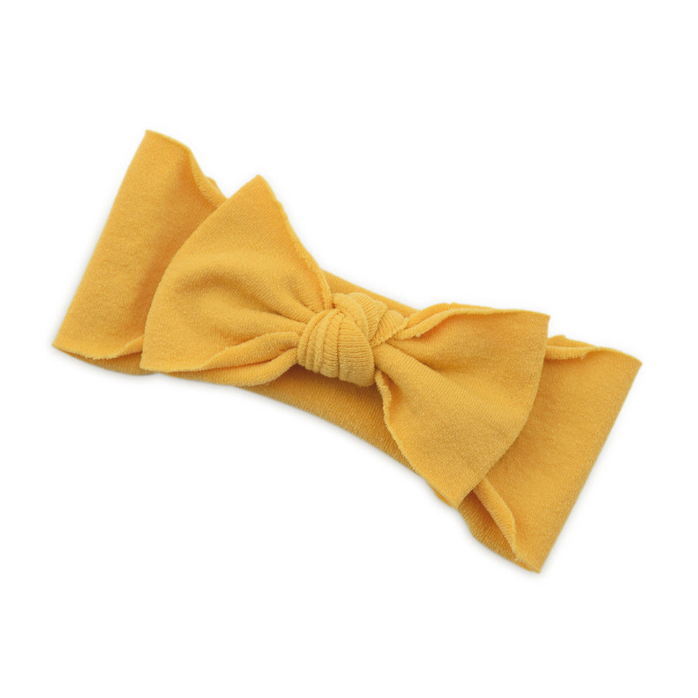 Baby Hair Accessories Solid Color Knotted Headband Baby Hair Accessories Solid Color Knotted Headband
